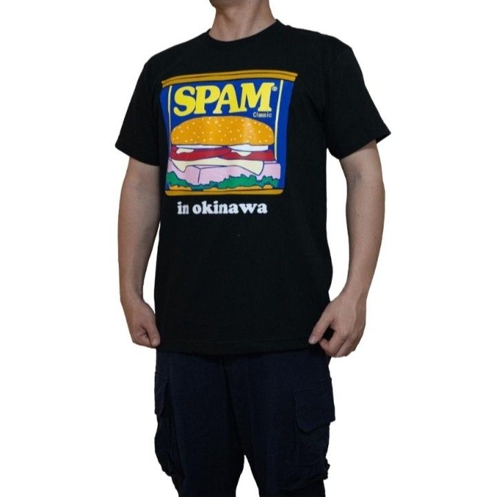 SPAM in Okinawa (Category: Tshirts & Polo Shirts ) located in Iloilo. Submitted by mnky.bsns03 (Listing ID 1461060839, Image 2). Description: 9.5/10 Color rate Issue: Minimal Hairline Crack 26.5 Length 21 Width.