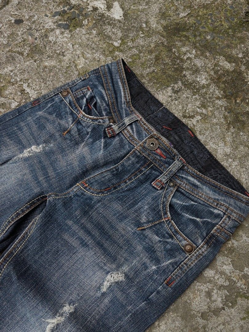 Spicy Denim Jeans (Category: Jeans) located in Taguig. Submitted by xurocurations (Listing ID 1461013390, Image 2). Description: -27 Waist -9 Crotch -39 Length -9 Thighs -7 Knees -6 Hem -30.5 Inseam.