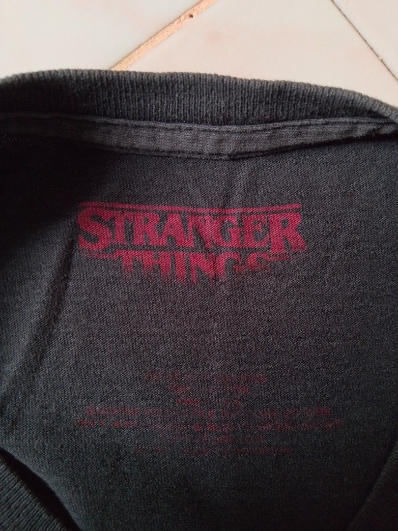 STRANGER THINGS -alexei no cherry, no deal (Category: Tshirts & Polo Shirts ) located in Batangas. Submitted by 68.thrifts (Listing ID 1461001137, Image 3). Description: size: 17 x 26 color rate: 8/10.