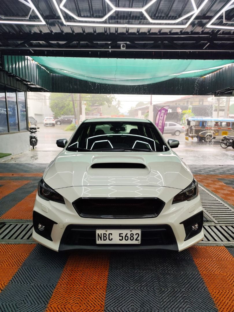 Subaru WRX 2.0 AWD CVT (A) (Category: Used Cars) located in Caloocan City. Submitted by flkennedy (Listing ID 1461087534, Image 1). Description: For sale! 2018 SUBARU WRX Eyesight Automatic Transmission +/- 2x,xxx Odometer Only All Original Paint Complete 2 keys Manuals / Booklet Newly Full PMS (Group N) Worth 450,000 Upgrades (All Orig) Brandnew 19's ZE40 Special Color Brandnew Hankook Tires Tomei Extreme Titanium Full Exhaust NBR Carbon Fiber G