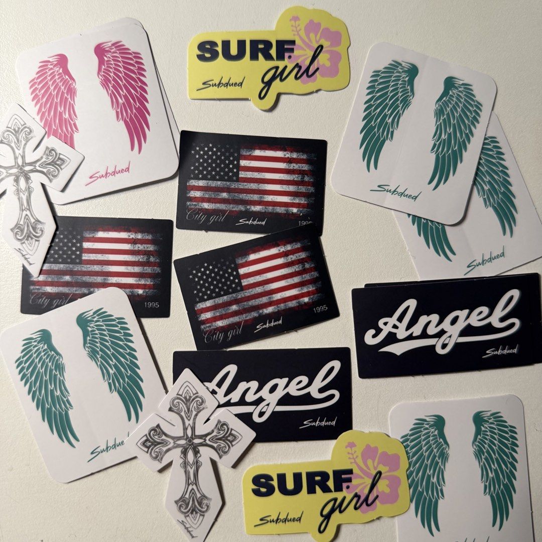 Subdued Stickers (Category: Other Stationery & Craft) located in Las Pinas. Submitted by smdlcrz (Listing ID 1460987864, Image 1). Description: ₱25 each! dm to choose 🤍.