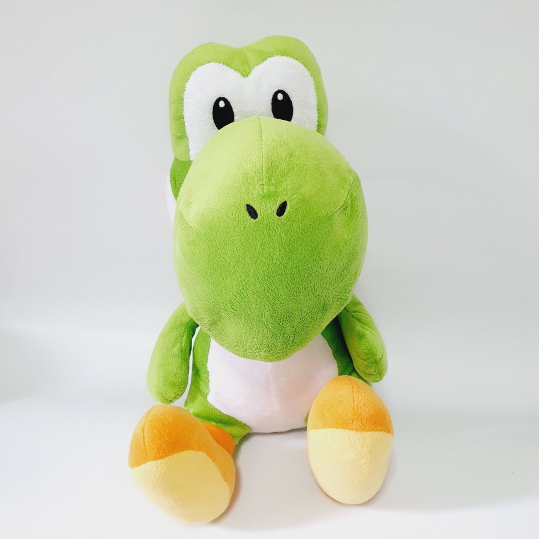 Super Mario Jumbo Plush Sitting Yoshi (Category: Plushies & Soft Toys) located in Taytay. Submitted by kyo.mono (Listing ID 1461106278, Image 1). Description: 💟Follow us on IG: kyo.mono for faster replies TikTok: kyo.mono_ for videos and review Brand new with paper tag Auth from Japan Actual photo posted.