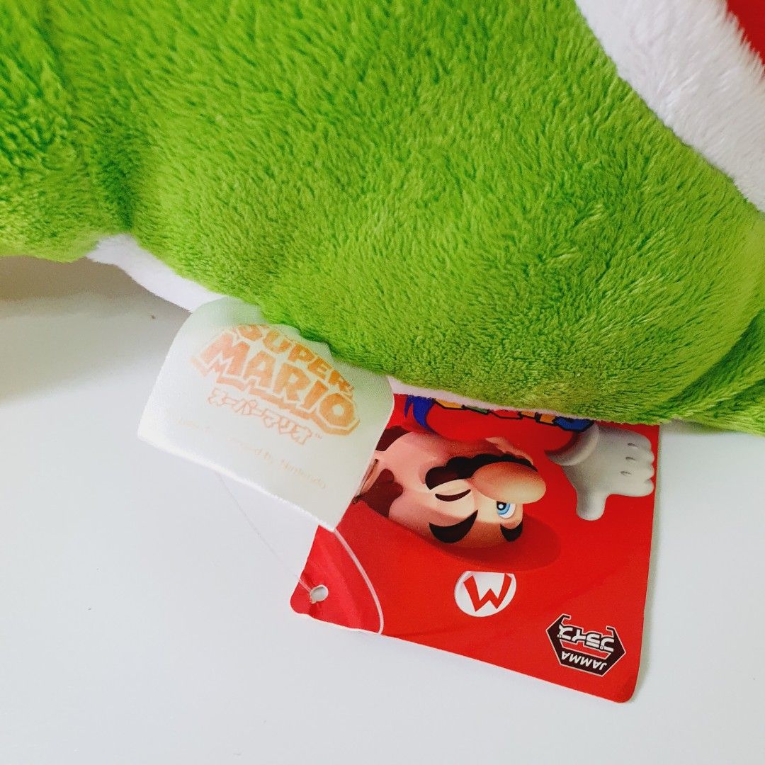 Super Mario Jumbo Plush Sitting Yoshi (Category: Plushies & Soft Toys) located in Taytay. Submitted by kyo.mono (Listing ID 1461106278, Image 3). Description: 💟Follow us on IG: kyo.mono for faster replies TikTok: kyo.mono_ for videos and review Brand new with paper tag Auth from Japan Actual photo posted.