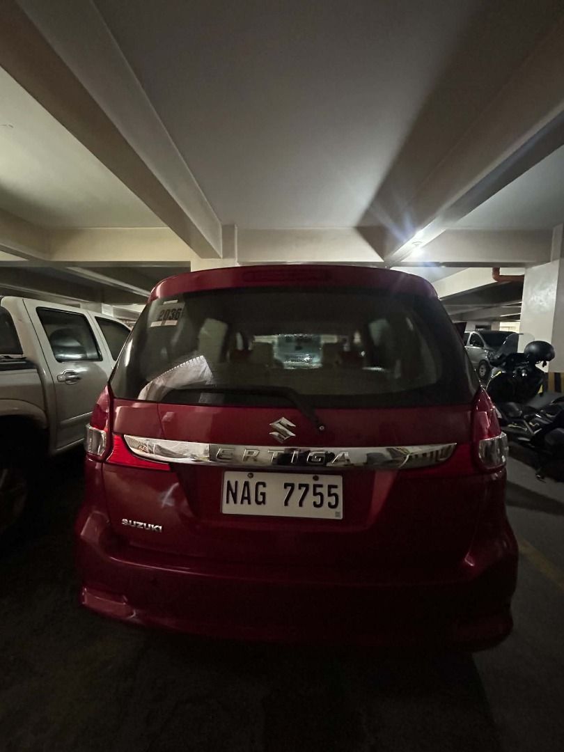 Suzuki Ertiga Suzuki Wagon 2017 Wagon 2 Auto (Category: Used Cars) located in Manila. Submitted by lexielopez16330 (Listing ID 1460996563, Image 3). Description: 🚗 FOR SALE: SUZUKI ERTIGA 2017 – RED ❤️ ₱360,000 NEGOTIABLE ✨ First Owner | A/T | 7-Seater | Professionally Inspected Selling my **2017 Suzuki Ertiga A/T**, red, with **122,769 km mileage**. 📌 DETAILS: • Year: 2017 • Suzuki Ertiga • Automatic Transmission • Red • 7-Seater • First Owner