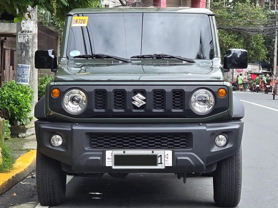 Suzuki Jimny GLX 4x4 Auto (Category: Used Cars) located in Manila. Submitted by quality_cars (Listing ID 1461099863, Image 1). Description: FOR SALE / FINANCING ‼️ 2024 SUZUKI JIMNY GLX 4x4 GLX TOP VARIANT Available for CASH,FINANCING AND TRADE-IN‼️ Cash- 1,095,000 ONLY‼️ Financing - 150,000 ALL IN DOWNPAYMENT‼️ 24- 61,393 36- 44,284 48- 36,045 4-Speed Automatic Transmission 1.5L K15B Gasoline Engine 20,*** Mileage ALLGRIP PRO Part-Time 4WD 4H & 