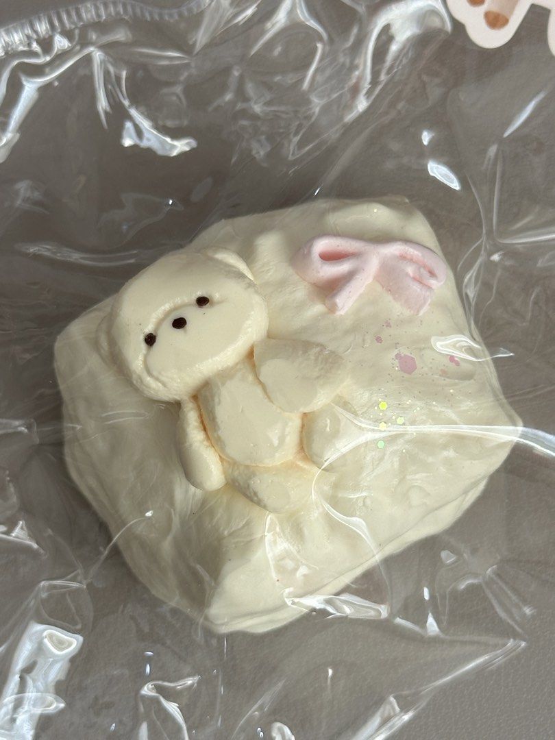 Taba Squishy | Wenqing Strong (Category: Designer & Blind Box Toys) located in Tagbilaran City. Submitted by _harriet_ (Listing ID 1461011111, Image 1). Description: Texture: Soft Creamy Weight: 120.8g Studio: Wenqing Strong ♡ Location: Bohol ♡ MOD: J&T (Shipping fee is ₱85) ♡ MOP: Gcash | Maya | BPI.