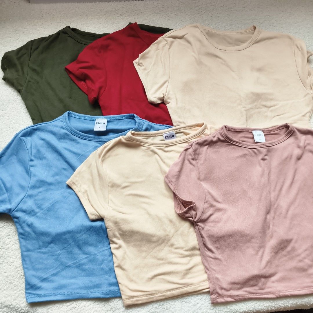 Take All double lined tops (Category: Blouses) located in Mandaluyong City. Submitted by kiriko. (Listing ID 1460941357, Image 1). Description: none have been worn yet, sobrang impulsive buy lang. need to declutter badly! MOP GCash, Maya MOD J&T, Lalamove .