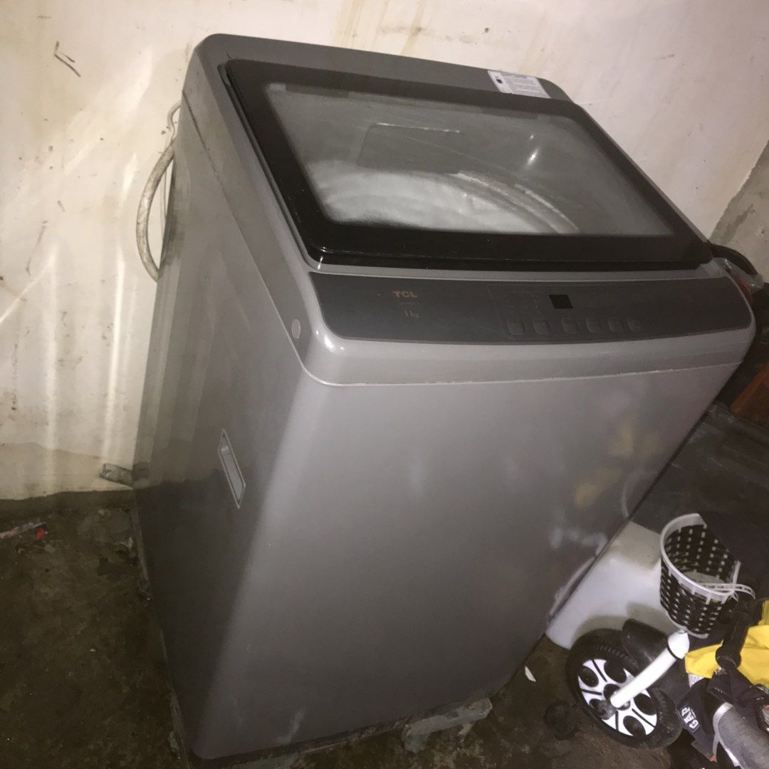 TCL 11KG INVERTER WASHING MACHINE (Category: Bathroom & Kitchen Fixtures) located in Bulacan. Submitted by xxboutique2428 (Listing ID 1460931294, Image 3). Description: ## 🧺✨ TCL 11KG INVERTER WASHING MACHINE — ₱13,500 ONLY! ✨ 🔥 **FOR SALE! FOR SALE! FOR SALE!** 🔥 Looking for a **large-capacity washing machine** without spending too much? This might be for you! 🫶🏻 💎 **TCL TWA110-P71** 🧺 **11KG Capacity** ⚡ **DD Inverter Motor** ✨ Fully Aut