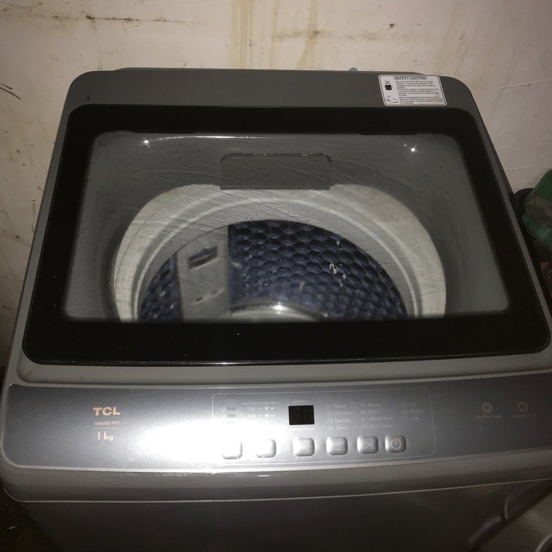TCL 11KG INVERTER WASHING MACHINE (Category: Bathroom & Kitchen Fixtures) located in Bulacan. Submitted by xxboutique2428 (Listing ID 1460931294, Image 1). Description: ## 🧺✨ TCL 11KG INVERTER WASHING MACHINE — ₱13,500 ONLY! ✨ 🔥 **FOR SALE! FOR SALE! FOR SALE!** 🔥 Looking for a **large-capacity washing machine** without spending too much? This might be for you! 🫶🏻 💎 **TCL TWA110-P71** 🧺 **11KG Capacity** ⚡ **DD Inverter Motor** ✨ Fully Aut