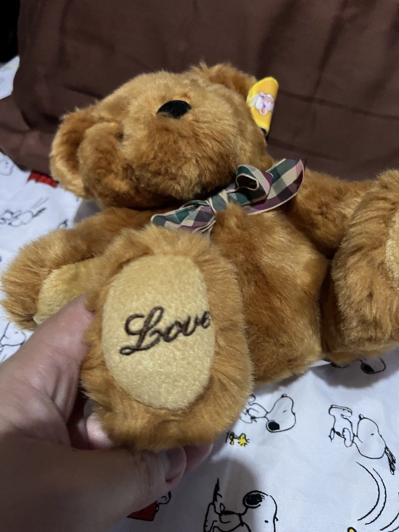 Teddybear with ribbon #2 (Category: Plushies & Soft Toys) located in Paranaque City. Submitted by bonsaiart (Listing ID 1461079974, Image 2). Description: Brandnew 450+sf via GCASH or paymaya No to meetup No to cop / cod Shipping via j&t only No breaking of set or bundle.