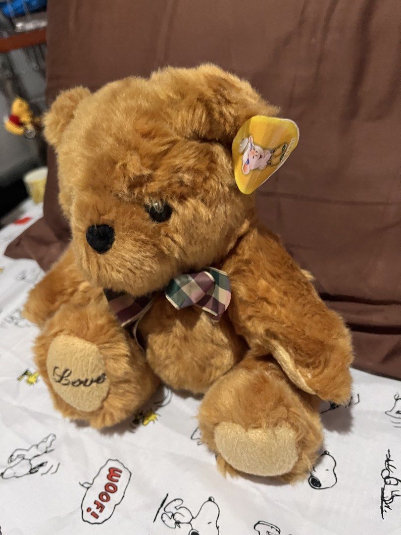 Teddybear with ribbon #2 (Category: Plushies & Soft Toys) located in Paranaque City. Submitted by bonsaiart (Listing ID 1461079974, Image 1). Description: Brandnew 450+sf via GCASH or paymaya No to meetup No to cop / cod Shipping via j&t only No breaking of set or bundle.