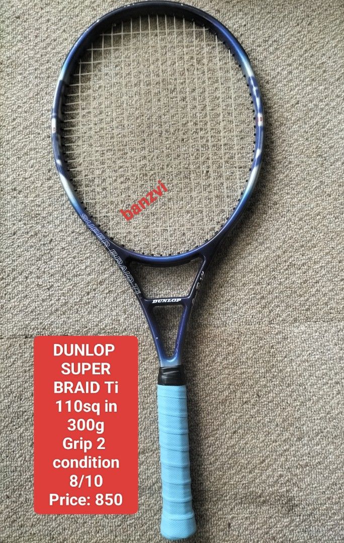 Tennis Racket SALE (Category: Racket and Ball Sports) located in Cainta. Submitted by banzvi73 (Listing ID 1461033327, Image 2). Description: 👍💯 original 👉NO COD/COP PROVINCE 👉Shipping Nationwide 📍 Cainta Rizal .