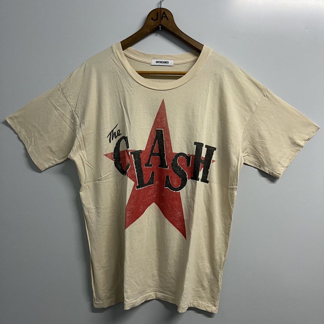 The Clash - Extra Sold Out Tee (Category: Tshirts & Polo Shirts ) located in Batangas. Submitted by wornwear.ph (Listing ID 1461085774, Image 2). Description: The Clash - Extra Sold Out Tee By Daydreamer Official Merch / Licensed Small oversize to XL Width 23 inches Length 28” Single stitch Excellent condition 780 only! .