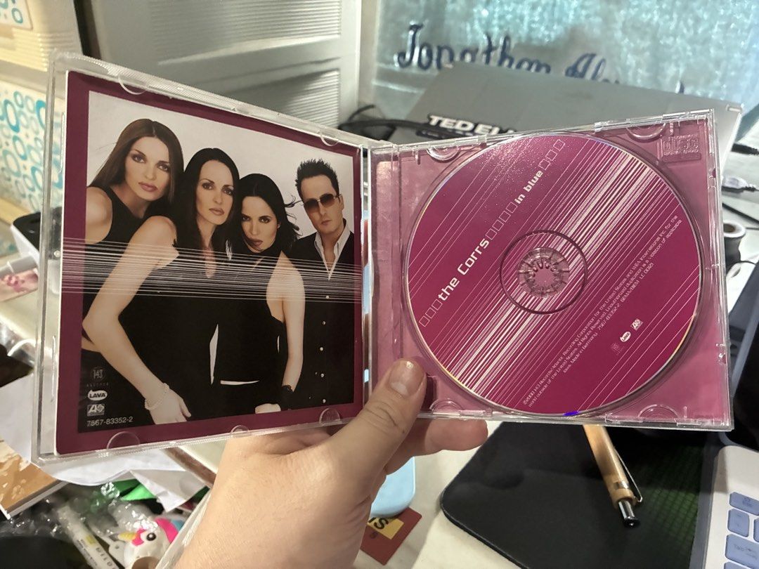 The Corrs - In Blue (2000) (Category: CDs & DVDs) located in Quezon City. Submitted by yehonathansbox (Listing ID 1460961452, Image 2). Description: This is a preloved copy of The Corrs’ third studio album. CD is in overall good condition with little to no marks on the disc .