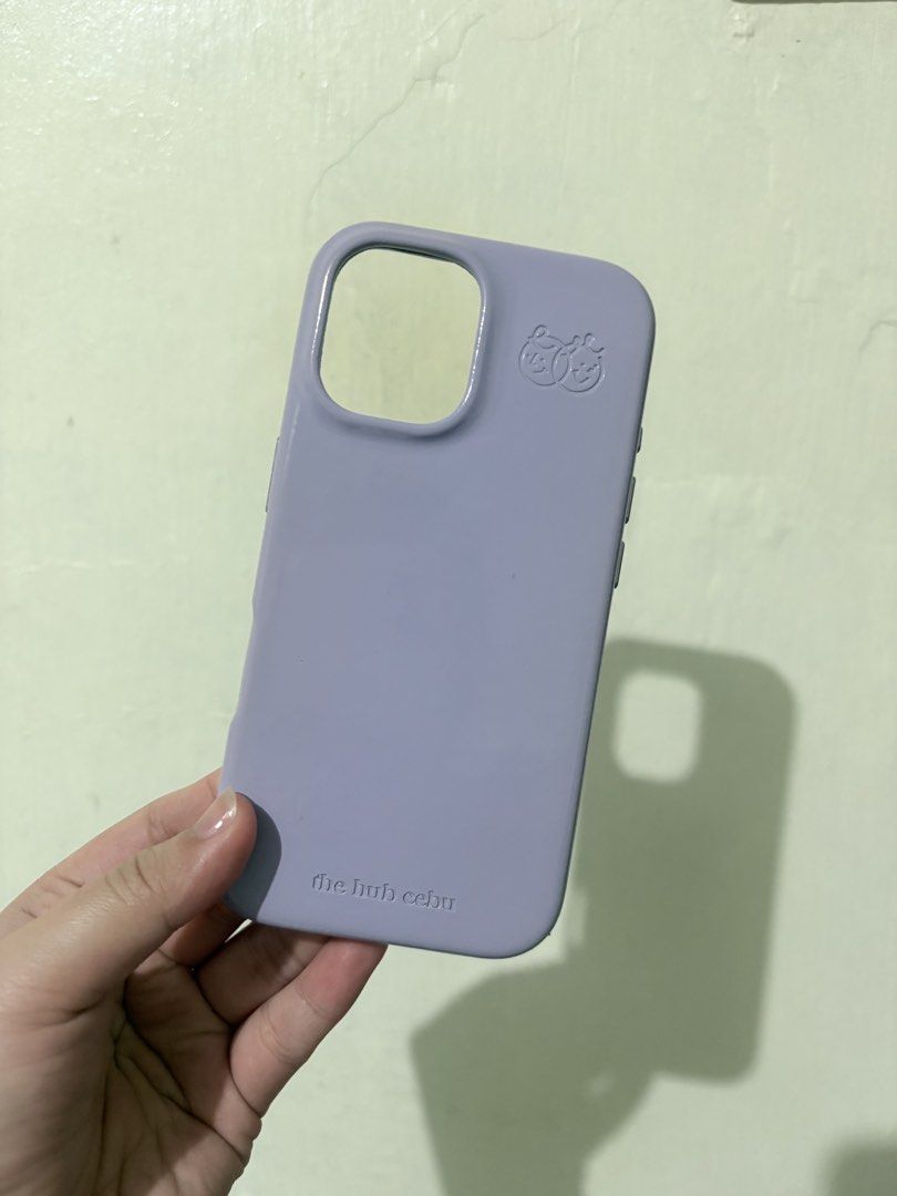 The Hub Cebu Iphone 16 case (used) (Category: Cases & Sleeves) located in Manila. Submitted by therese.erica (Listing ID 1460993833, Image 1). Description: Selling this cute purple The Hub Cebu Iphone 16 case Please message me if interested! 💗 Issues: There is a cut on the side of the case RFS: Decluttering -Pay first before shipping of items - MOP: Gcash/ QRPH / Bank Transfer .