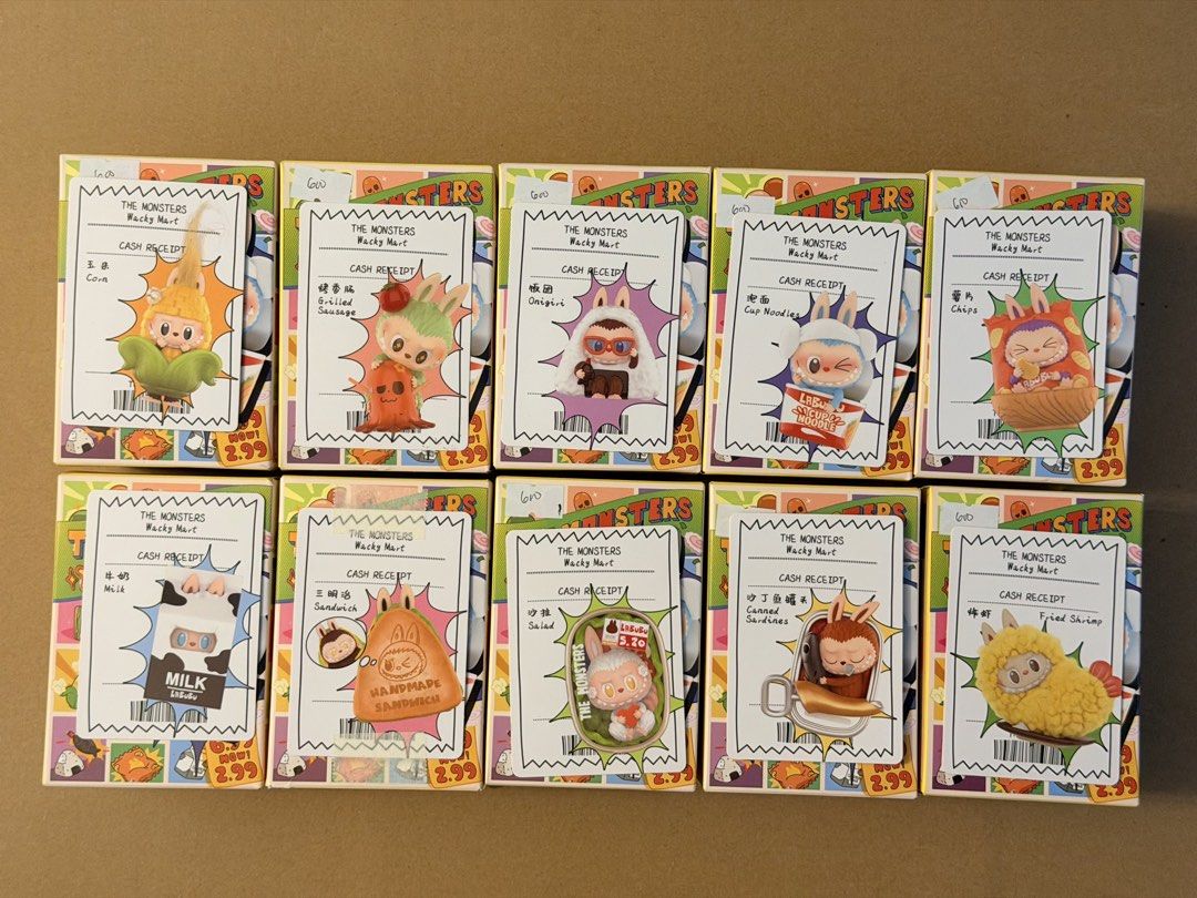 The Monsters Wacky Mart (Category: Designer & Blind Box Toys) located in Quezon City. Submitted by ciao_dumps (Listing ID 1461086047, Image 1). Description: .