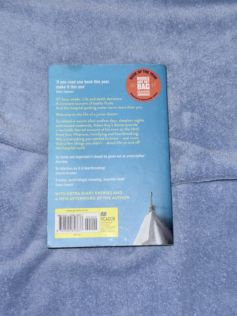 THIS IS GOING TO HURT by ADAM KAY (Category: Storybooks) located in Santiago. Submitted by clutterhead (Listing ID 1461017471, Image 2). Description: Preloved Paperback: This is going to hurt by Adam Kay.