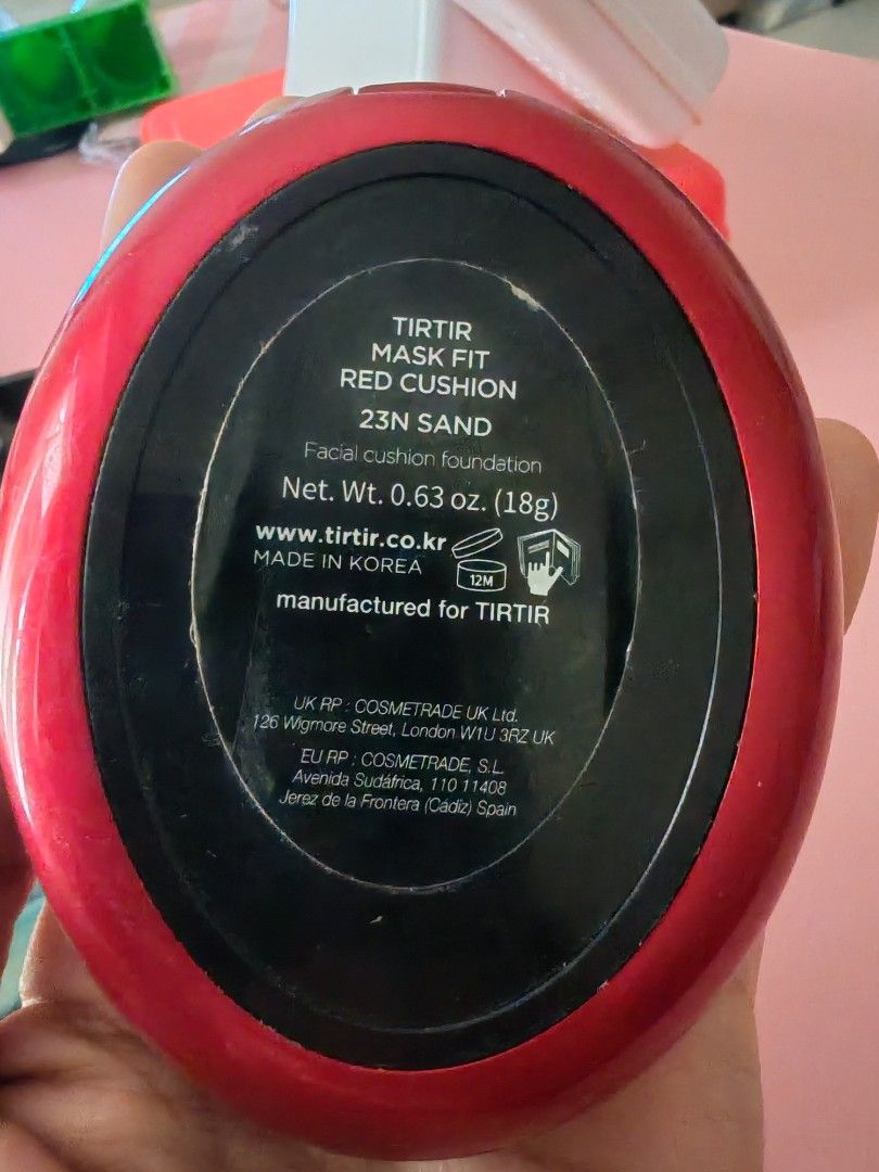 TirTir Cushion foundation (Category: Makeup) located in Manila. Submitted by itsmejorgy14 (Listing ID 1460975484, Image 2). Description: .