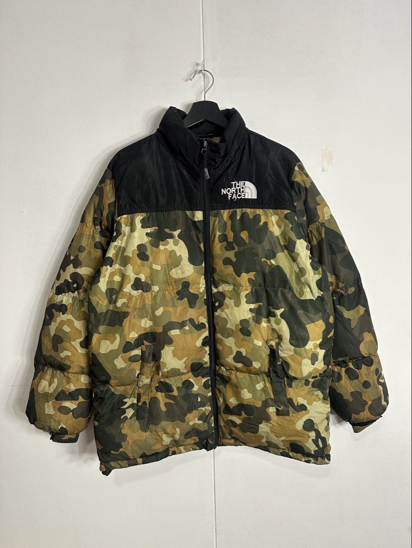 TNF Camou series 700 (Category: Coats, Jackets and Outerwear) located in Las Pinas. Submitted by archimedes.joaquin (Listing ID 1461030166, Image 1). Description: excellent condition - 9.5/10 color rate - sz XL 24 width 29.5 Length - issue: may punit sa last pic ( outer layer lang po ).