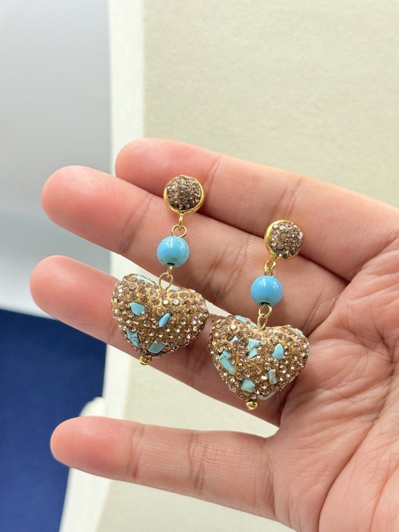 turquoise Ring and earrings (Category: Earrings) located in Baguio. Submitted by manang_isang (Listing ID 1461056875, Image 3). Description: .