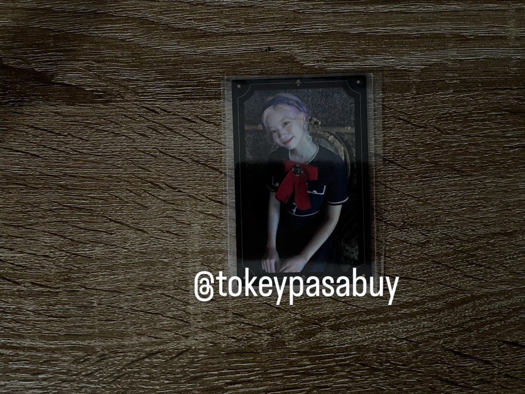 TWICE DAHYUN PHOTOCARDS (Category: K-Wave Merchandise) located in Paranaque City. Submitted by tokeypasabuy (Listing ID 1460998753, Image 1). Description: DECLUTTERING 👌 READY TO SHIP 👌 OFFICIAL 👌 TWICE DAHYUN PHOTOCARDS 250 PHP MOP: Maribank/Bank Transfers MOD: SCO/JNT DM for Inquiries 😊.