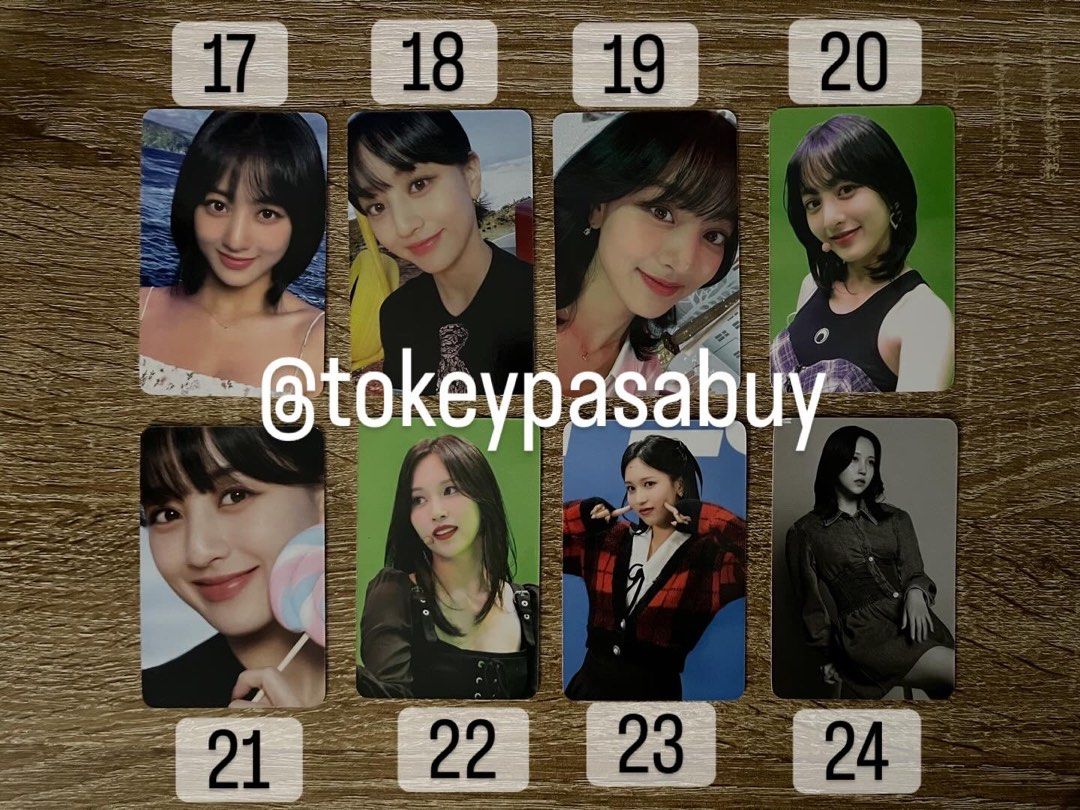 TWICE DICON PHOTOCARDS (Category: K-Wave Merchandise) located in Paranaque City. Submitted by tokeypasabuy (Listing ID 1460945701, Image 3). Description: DECLUTTERING 👌 READY TO SHIP 👌 OFFICIAL 👌 TWICE DICON PHOTOCARDS 40 PHP EA MOP: Maribank/Bank Transfers MOD: SCO/JNT DM for Inquiries 😊.