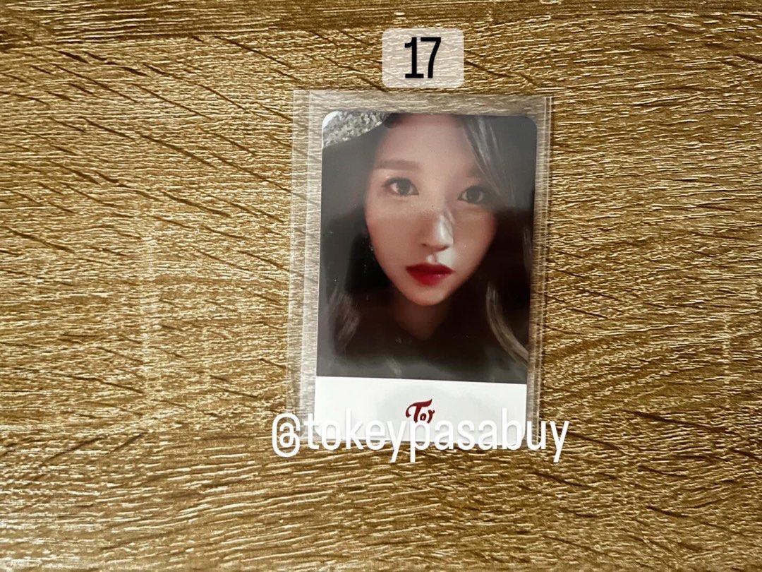 TWICE MINA PHOTOCARDS (Category: K-Wave Merchandise) located in Paranaque City. Submitted by tokeypasabuy (Listing ID 1460996157, Image 3). Description: DECLUTTERING 👌 READY TO SHIP 👌 OFFICIAL 👌 TWICE MINA PHOTOCARDS 200 PHP EA MOP: Maribank/Bank Transfers MOD: SCO/JNT DM for Inquiries 😊.