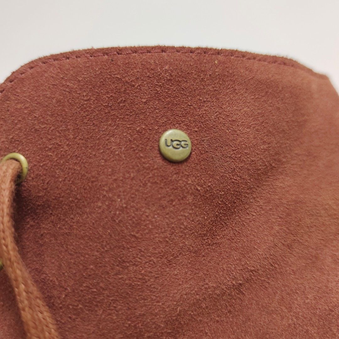 uggs suede open toe lace up wedge ankle boots (Category: Wedges) located in Cebu City. Submitted by crispyfri3dchicken (Listing ID 1461100685, Image 3). Description: size 37 850 + sf.