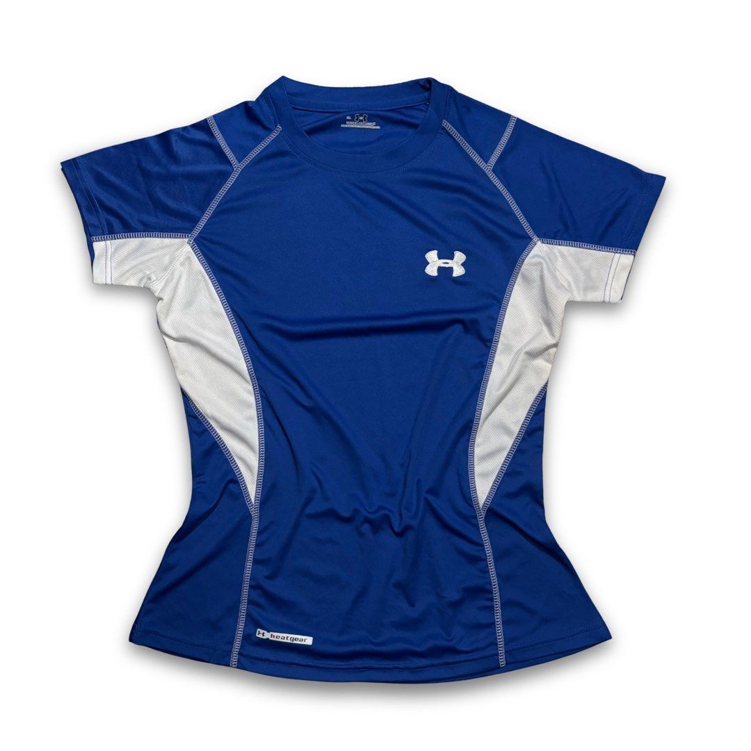 Under Armour Women’s Compression Shirt (Category: Activewear) located in Quezon City. Submitted by thriftg00dies (Listing ID 1461093360, Image 1). Description: Dimes: 16.5x25 Fits: M - L Color rate: 9/10 Condition: 9/10 No Issue.