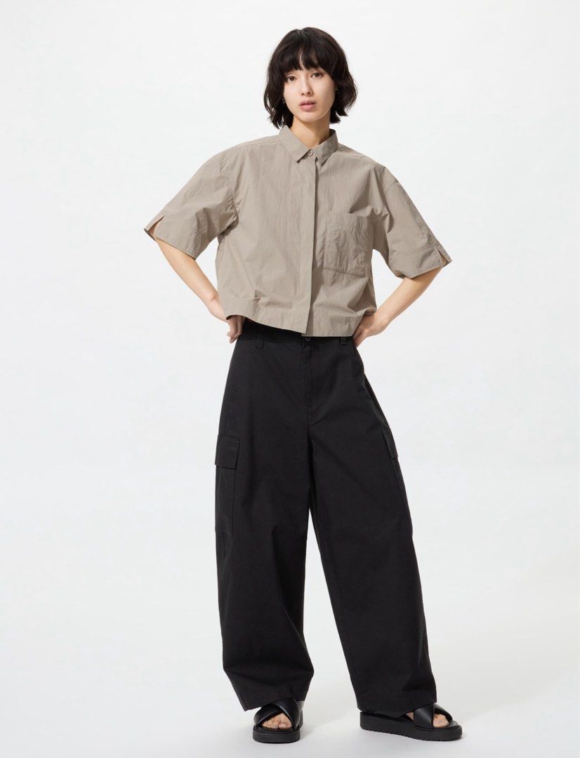 Uniqlo Barrel Cargo Pants (Category: Other Bottoms) located in Bacolor. Submitted by declutterwithmilo (Listing ID 1461054675, Image 1). Description: size: XS Used only once, dm me for actual photos 📦 RFS: declutterring. 💸 Payment: via Gotyme & Maribank. 💳 No cod option. Payment first policy (No Payment first, No Reservation) 🚚 Courier: J&T Express 📍Location: pampanga 📥 Strictly no returns. ❌ NO meet ups..