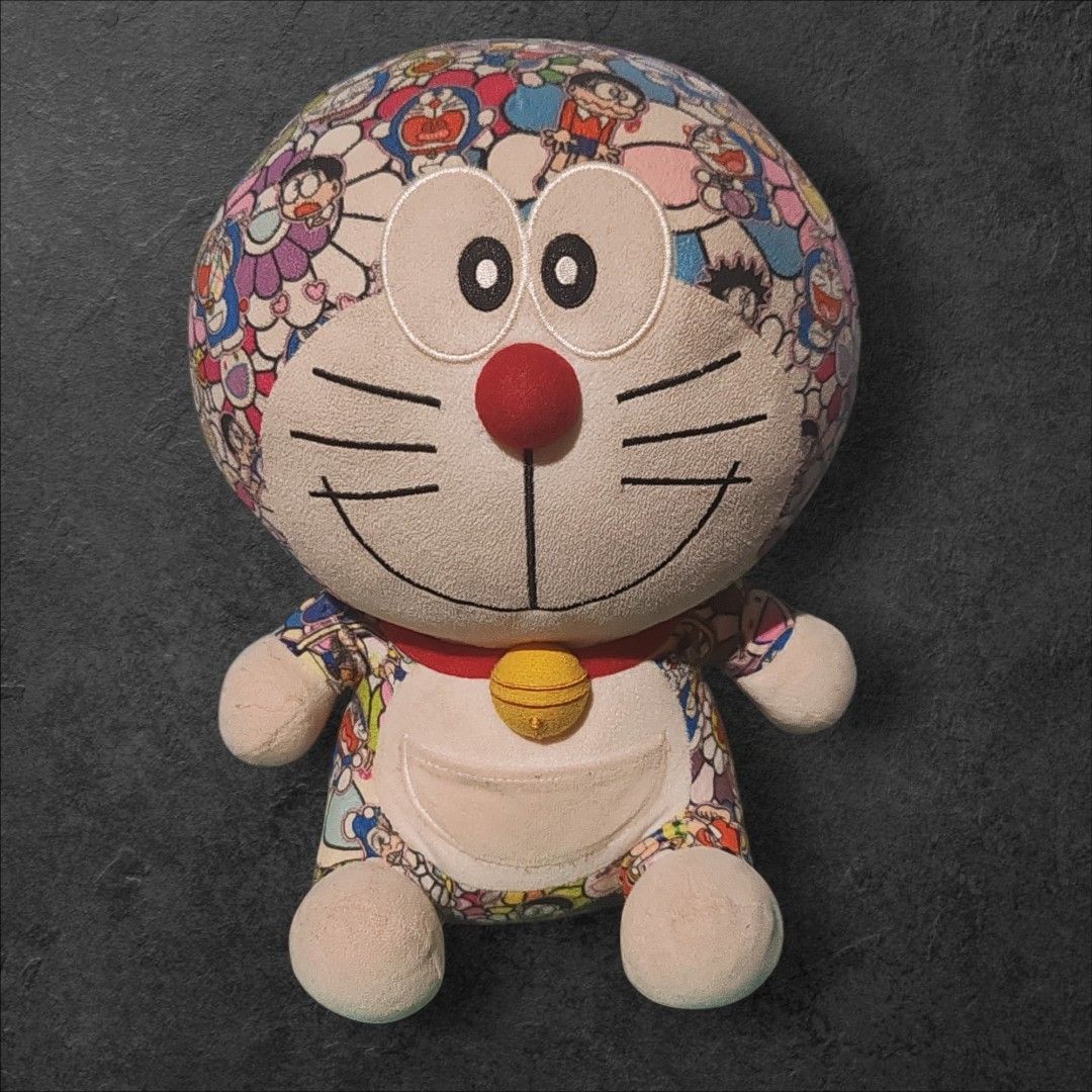 Uniqlo doraemon x takashi murakami (Category: Plushies & Soft Toys) located in Manila. Submitted by ritzselect26 (Listing ID 1461086071, Image 1). Description: Limited edition uniqlo doraemon x takashi murakami plush toy Need wash only.