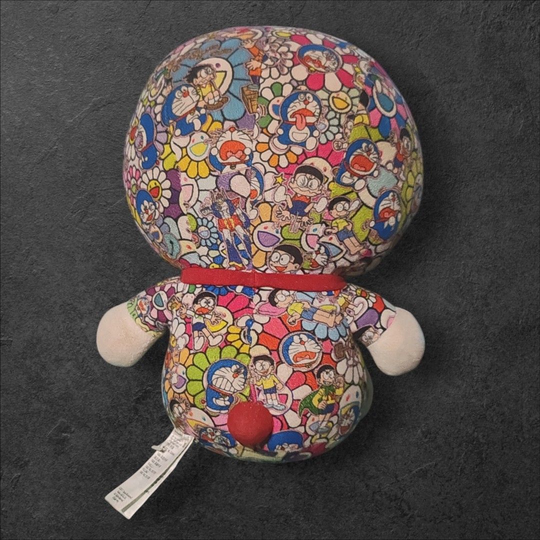 Uniqlo doraemon x takashi murakami (Category: Plushies & Soft Toys) located in Manila. Submitted by ritzselect26 (Listing ID 1461086071, Image 2). Description: Limited edition uniqlo doraemon x takashi murakami plush toy Need wash only.