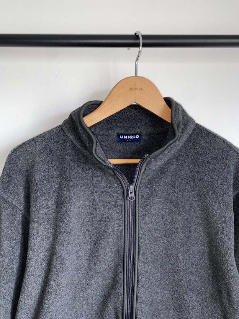 ‘Uniqlo Full-zip Fleece Jacket’ (Category: Coats, Jackets and Outerwear) located in Calamba. Submitted by dreality. (Listing ID 1461076423, Image 3). Description: ‘Uniqlo Full-zip Fleece Jacket’ - Comfortable and comfy. Perfect for the cozy weather! 🌧️ Size on Tag: Large Width: 22 | Length: 27 ・ In a Good Condition! ・ Color rate: 10/10 ・ Flaw: NONE! 🔖 PRICE: ₱550 ONLY!.