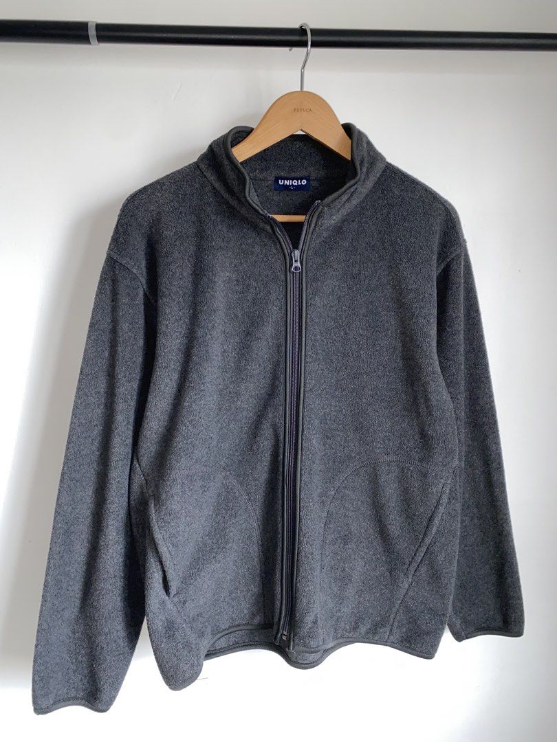‘Uniqlo Full-zip Fleece Jacket’ (Category: Coats, Jackets and Outerwear) located in Calamba. Submitted by dreality. (Listing ID 1461076423, Image 2). Description: ‘Uniqlo Full-zip Fleece Jacket’ - Comfortable and comfy. Perfect for the cozy weather! 🌧️ Size on Tag: Large Width: 22 | Length: 27 ・ In a Good Condition! ・ Color rate: 10/10 ・ Flaw: NONE! 🔖 PRICE: ₱550 ONLY!.