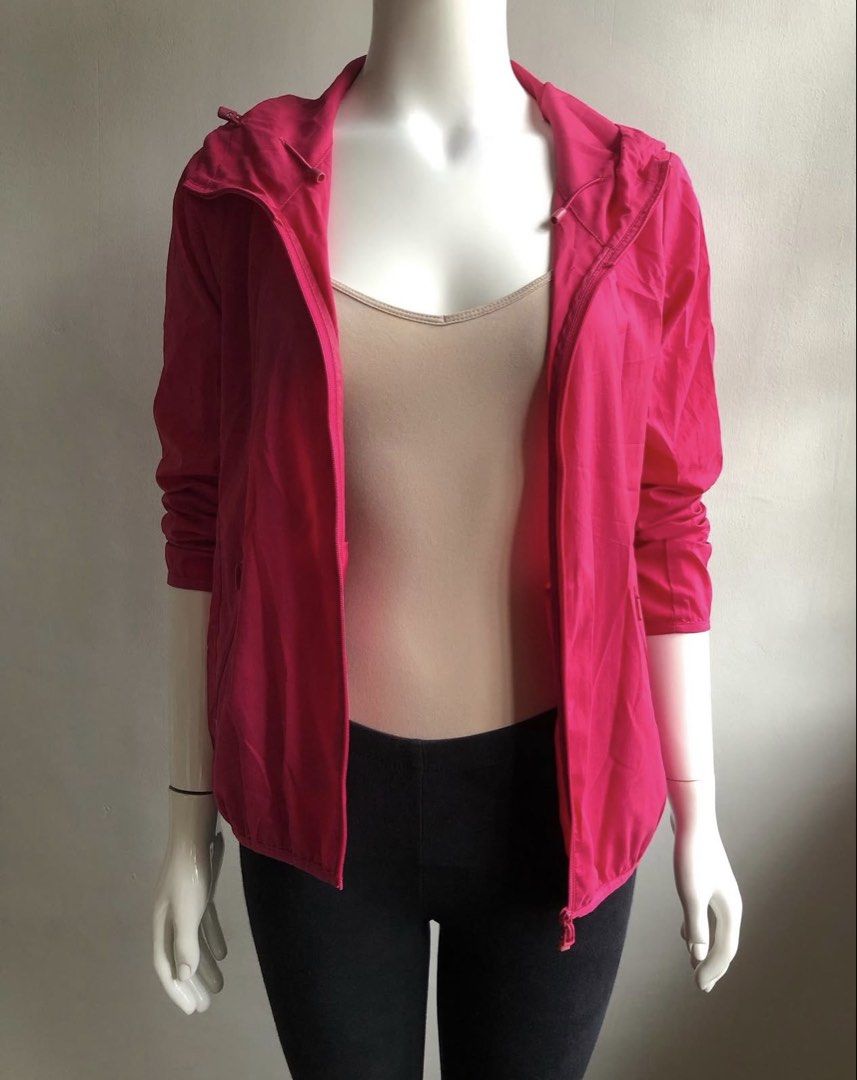 UNIQLO Pink Light Jacket (Category: Coats, Jackets and Outerwear) located in Pasay City. Submitted by anything_preloved23 (Listing ID 1461062069, Image 1). Description: UNIQLO Pink Light Jacket Best Fits: Small to Medium Size on label: S Length: 24 in .