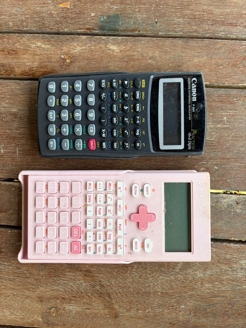 [UNTESTED] Calculator (Category: Stationery & School Supplies) located in Batac City. Submitted by vanillabuttercream (Listing ID 1460944345, Image 2). Description: Get both for 400.