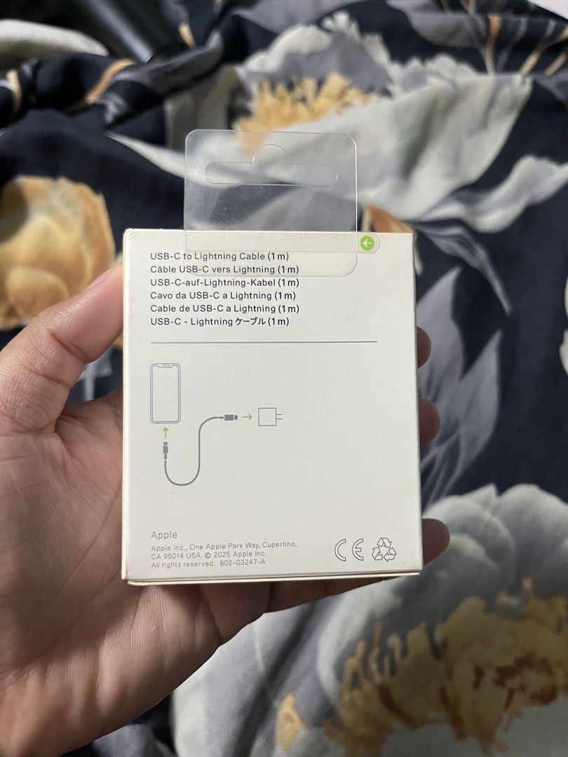 USB-C To Lightning Cable (Category: Chargers & Cables) located in Manila. Submitted by ah_onlineshop.ph (Listing ID 1461094778, Image 2). Description: .