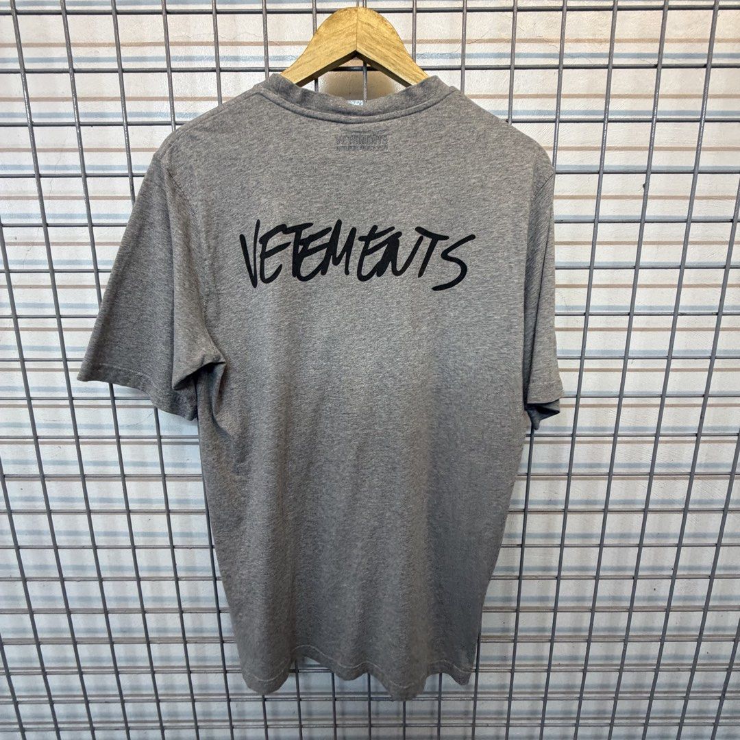 Vetements Gray (Category: Tshirts & Polo Shirts ) located in Taguig. Submitted by goodfindscollection (Listing ID 1461013858, Image 2). Description: authentic no flaws fits to medium excellent and .