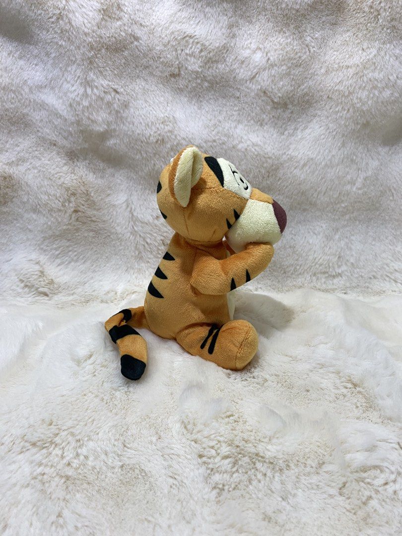Vibrating scared Tigger plush (Category: Plushies & Soft Toys) located in Kalibo. Submitted by ollie_stuffshop (Listing ID 1460951356, Image 2). Description: 17.5cm x 12.5cm Before you send your inquiries: ❗️Last Price is already posted ❗️Manage your expectations, WYSIWYG ❗️May need washing ❗️Dropoff is every Wednesday & Sunday - Cute Tigger plush toy - Brand: SEGA - Origin: Made in Vietnam - Features a loop for hanging - Small and huggable size 