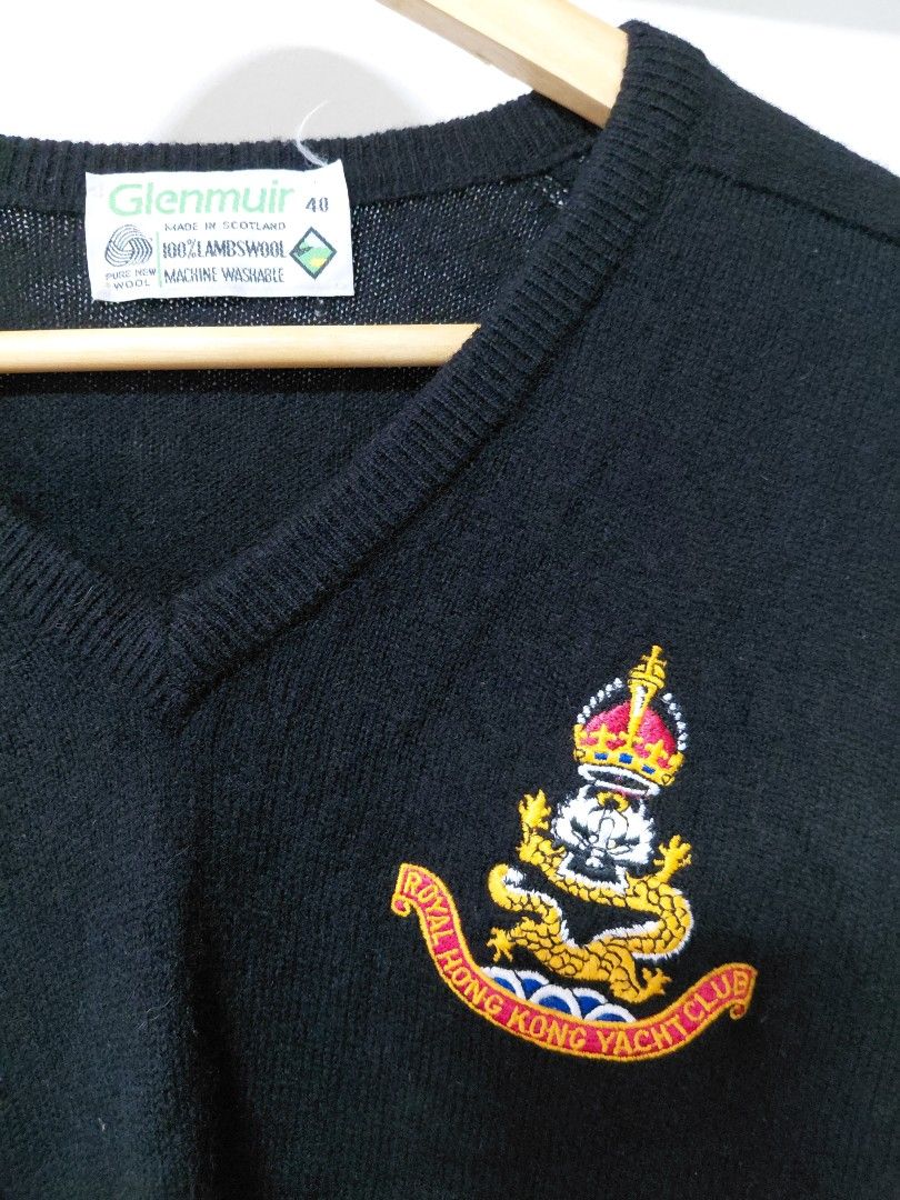 Vintagr Black Wool Sweater (Category: Coats, Jackets and Outerwear) located in Quezon City. Submitted by girldolphin (Listing ID 1460963336, Image 1). Description: Vintage Black Sweater Glenmuir Wool Royal Hong Kong Yacht Club "Colonial Era" Old Money Preppy Grailed Depop This is a used item, please manage expectations for imperfections. Check pictures for actual condition and measurements. Mode of Payment: BPI GCASH Maribank Pickup Near Amoranto
