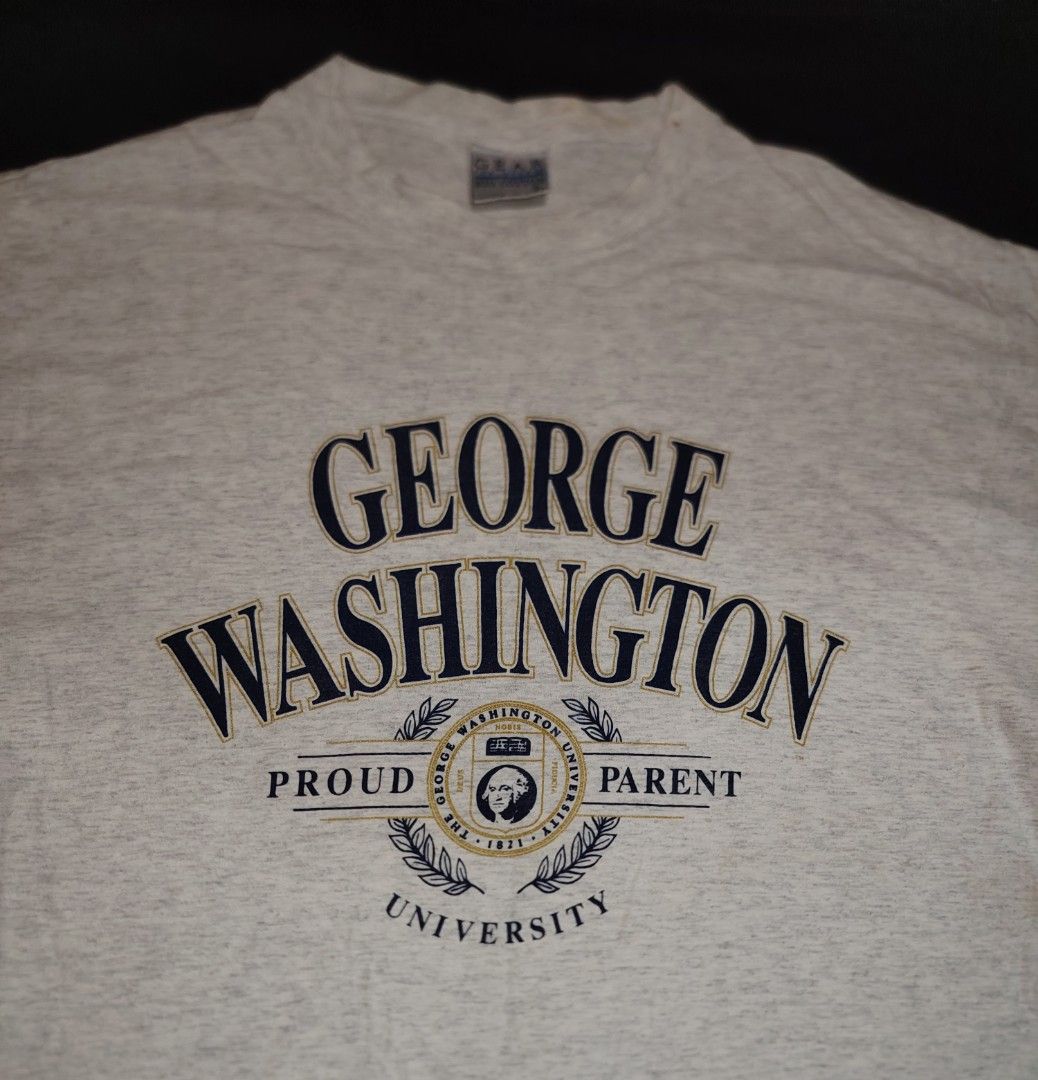 Vintage George Washington Shirt (Category: Activewear) located in San Fernando. Submitted by vincentgomez (Listing ID 1461002216, Image 2). Description: Vintage George Washington Shirt -Dimes 24x32 -Large on tag but fits to XL to XXL -EXCELLENT CONDITION -Flawless La Union 📍 DM FOR MORE INFO IF INTERESTED ‼️.