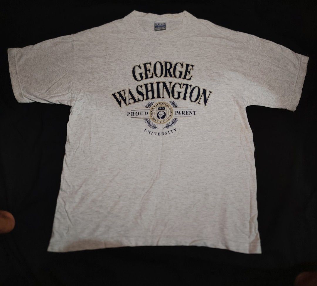 Vintage George Washington Shirt (Category: Activewear) located in San Fernando. Submitted by vincentgomez (Listing ID 1461002216, Image 1). Description: Vintage George Washington Shirt -Dimes 24x32 -Large on tag but fits to XL to XXL -EXCELLENT CONDITION -Flawless La Union 📍 DM FOR MORE INFO IF INTERESTED ‼️.