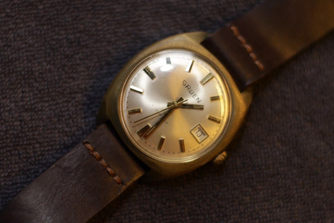 Vintage Gruen (Category: Luxury Watches) located in Cordon. Submitted by jaylinden22 (Listing ID 1460955266, Image 1). Description: RFS: Downsizing collections only. • Good condition and sell as is. • Aftersales service and returns are not applicable po. • All listings are stored in a safe with proper care. • Take note that you’re buying a prelove so manage your expectations. Some issue/s may be missed. This may be negotiable, feel free to make p