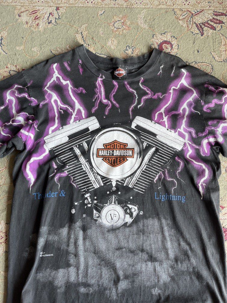 vintage harley davidson thunder shirt (Category: Tshirts & Polo Shirts ) located in General Santos City (Dadiangas). Submitted by gdsteals (Listing ID 1460966877, Image 2). Description: See photo for details.