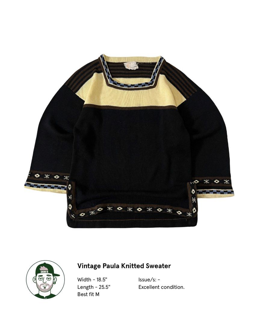 Vintage Paula Knitted Sweater (Category: Coats, Jackets and Outerwear) located in Rizal. Submitted by otits.thrift (Listing ID 1460978622, Image 1). Description: .