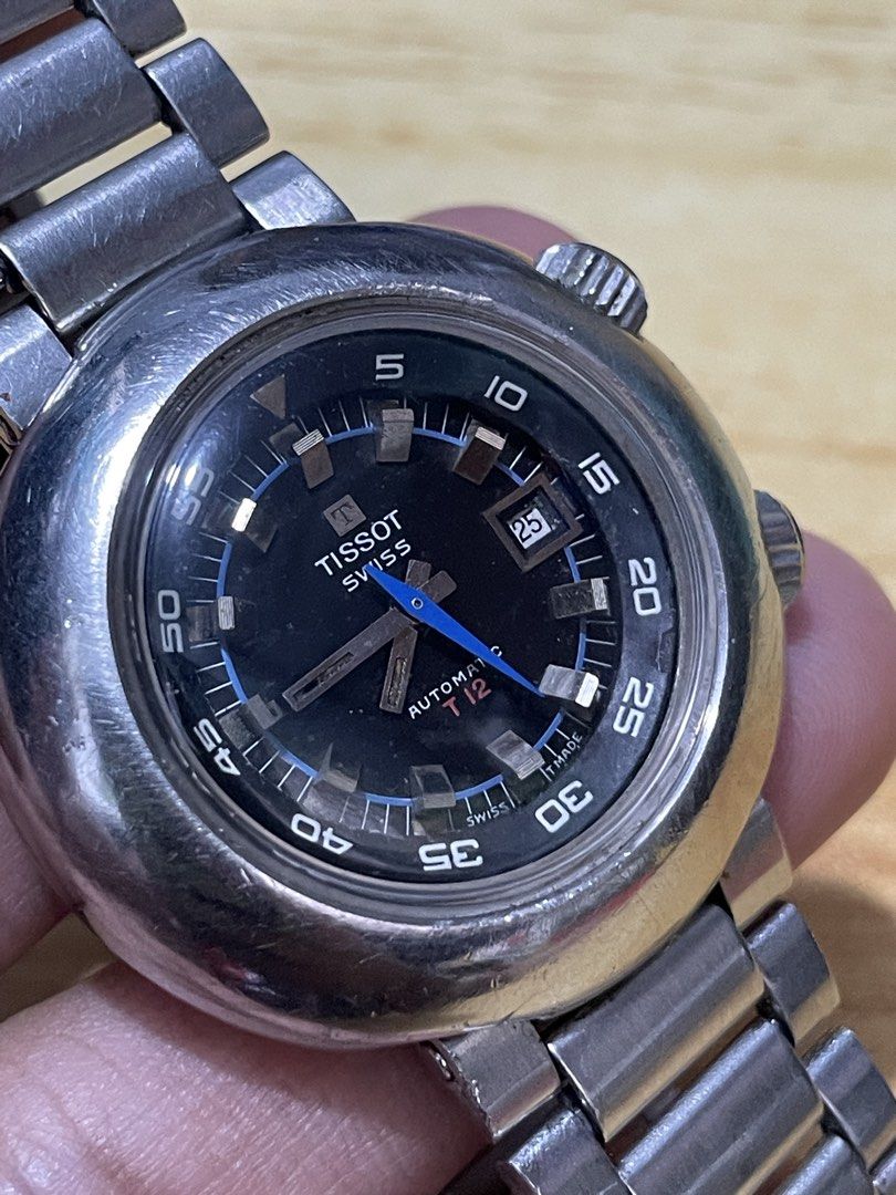 Vintage Tissot T12 (Category: Men's Watches) located in Taguig. Submitted by tester1x (Listing ID 1460921422, Image 3). Description: Vintage tissot t12 Swiss made Automatic Stainless steel bracelet.