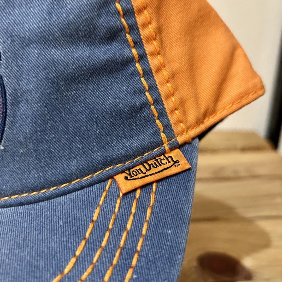 Von Dutch Retro Patch Orange/Blue Cap (Category: Caps & Hats) located in Plaridel. Submitted by hatsandthreadsco. (Listing ID 1461077275, Image 3). Description: Plaridel Bulacan loc Detailed pictures posted 750 only As new condition Adult size | Adjustable .