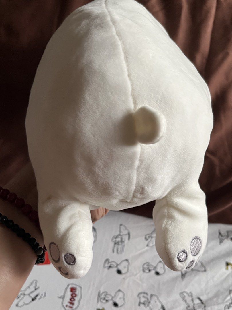 We bare bear ICE BEAR lying down plush (Category: Plushies & Soft Toys) located in Paranaque City. Submitted by bonsaiart (Listing ID 1460993491, Image 3). Description: Pre owned Good condition Mallow type 350+sf via GCASH or paymaya No to meetup No to cop / cod Shipping via j&t only No breaking of set or bundle.