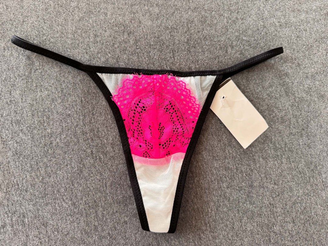 white pink mesh gstring M (Category: Undergarments & Loungewear) located in San Jose. Submitted by 99ners (Listing ID 1460924851, Image 1). Description: .
