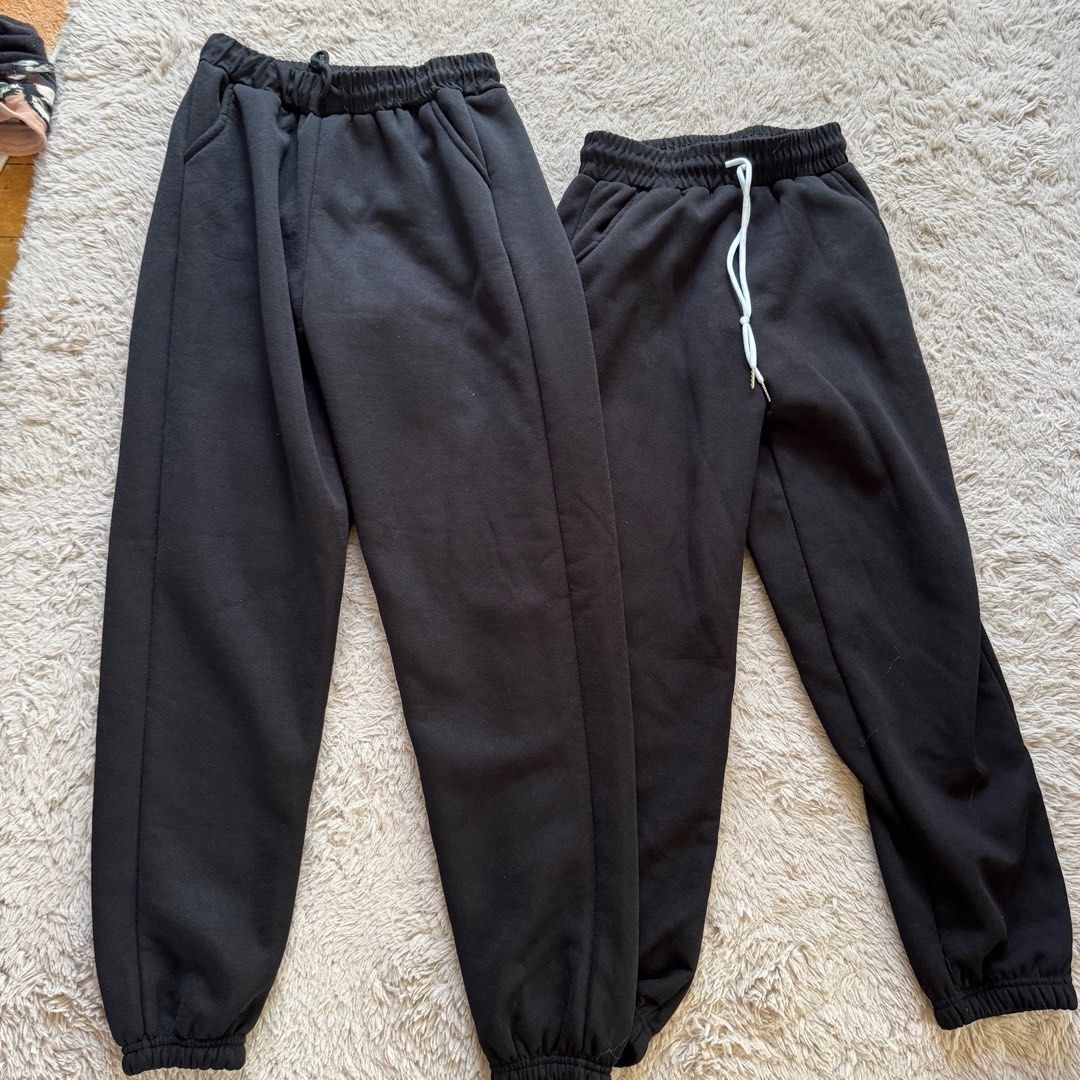 Winter Pants Small and Large size (Category: Other Bottoms) located in Taytay. Submitted by casaesguerra (Listing ID 1461010170, Image 2). Description: -used once only when we went to the states -available -small size 1black 1gray -large 1 black -390 each 2 for 550 - Comfortable elastic waistband with adjustable drawstring - Convenient front pockets - Cuffed ankles for a snug fit - Ideal for lounging , winter .